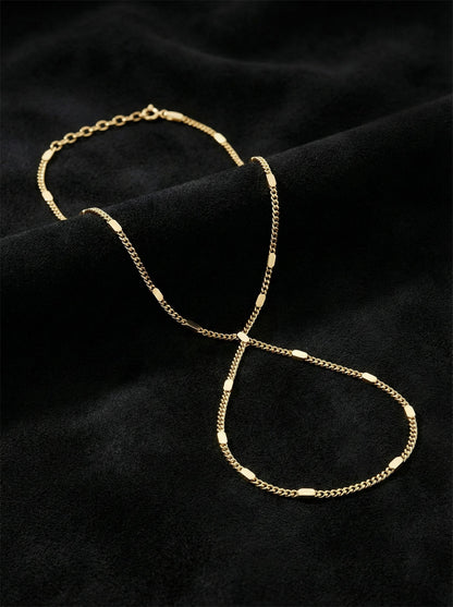 925 Ayar Gold Zarif Pres Zincir Şahmeran Gümüş Bileklik