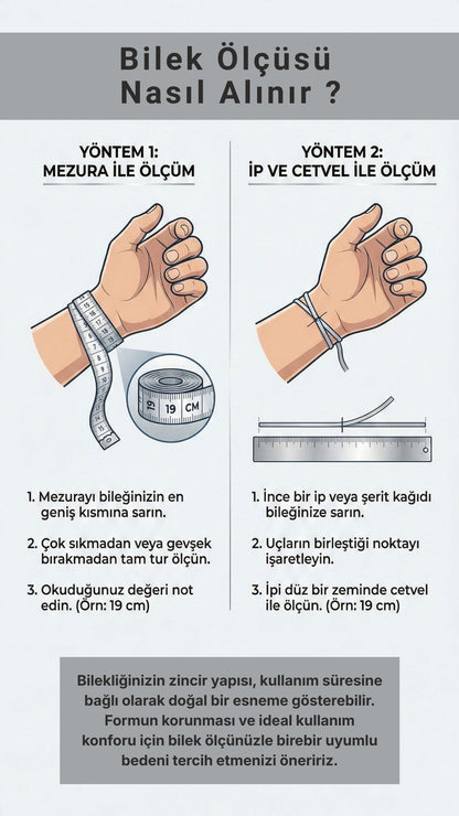 925 Ayar Gümüş Erkek Bileklik - Oksitli El Örgüsü Tilki Kuyruğu Zincir Model