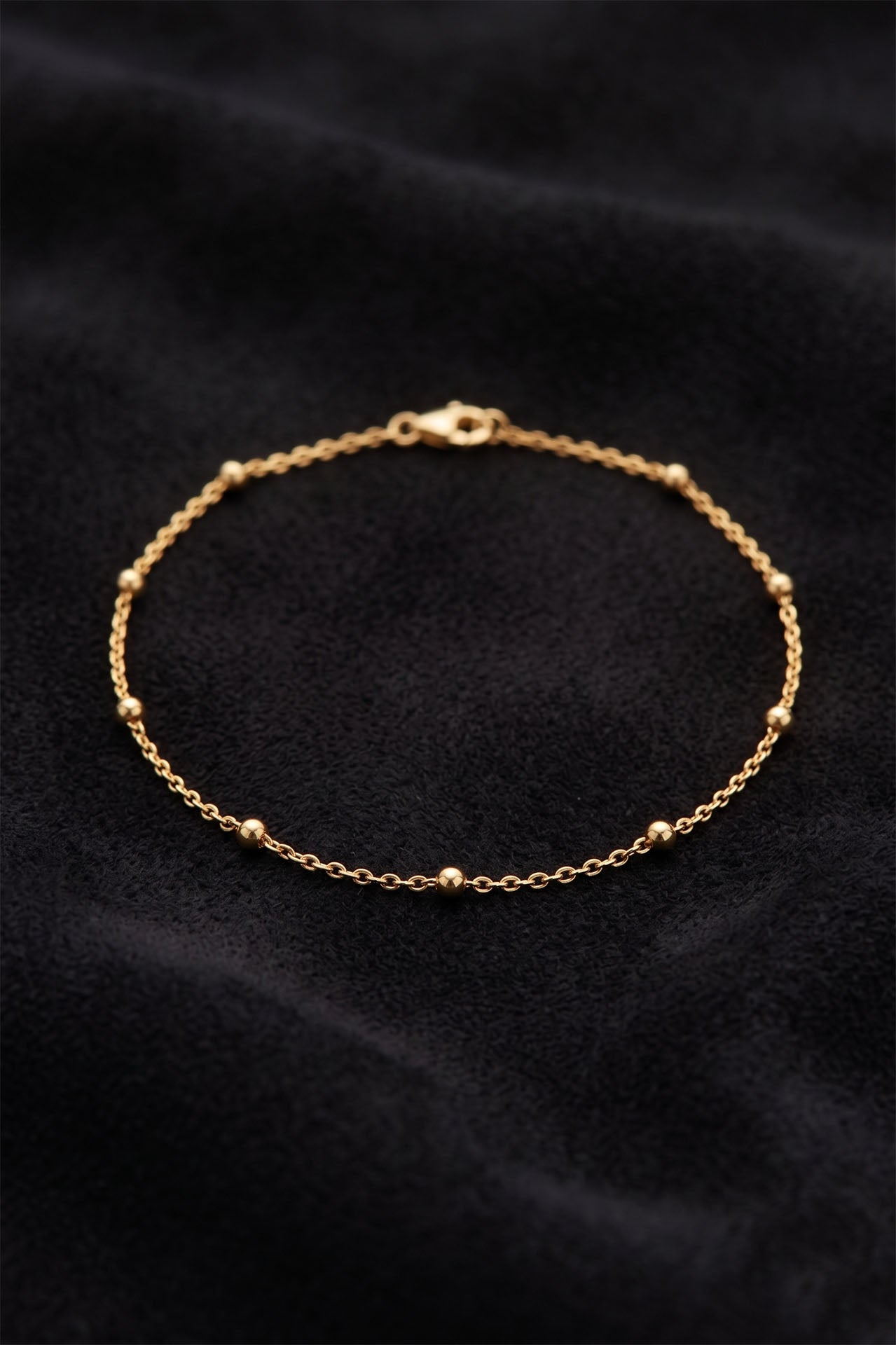 925 Ayar Gold Dorika Minimal Gümüş Bileklik