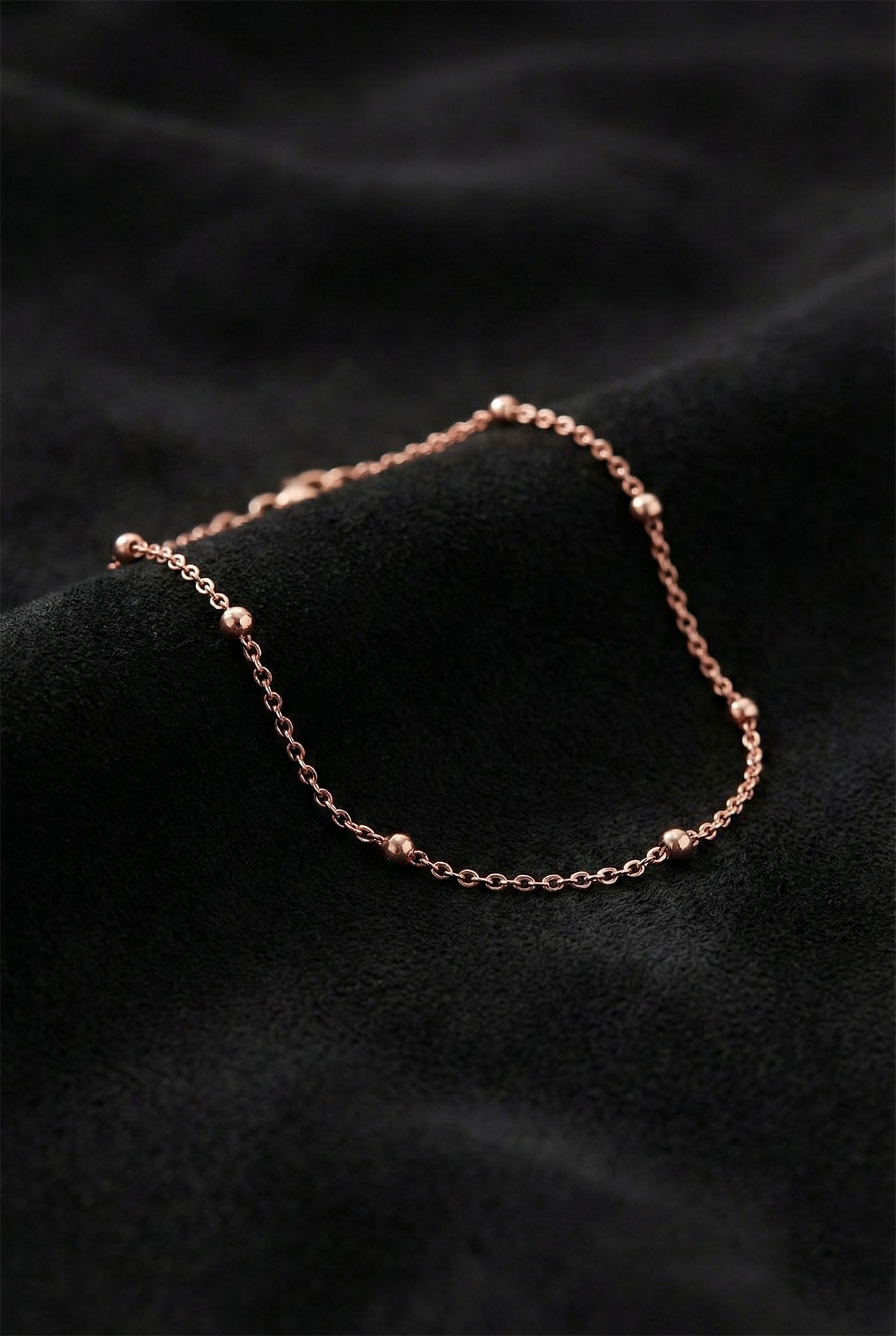 925 Ayar Rose Dorika Minimal Gümüş Bileklik